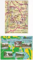 20 db MODERN motívum képeslap: térképek / 20 modern motive postcards: maps