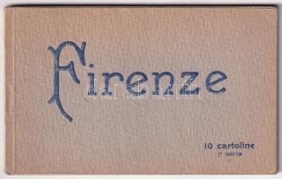 Firenze, Florence; - postcard booklet with 10 postcards