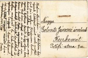 1920 Majosháza, Fő utca, Református templom és lelkészlak, Csöpögő csárda, Községháza, tanítólak, sz...