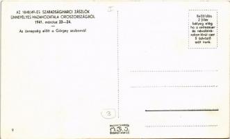 1941 Budapest I. Az 1848-49-es szabadságharci zászlók ünnepélyes hazahozatala Oroszországból. Az ünn...