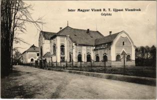 Budapest IV. Újpest, Ister Magyar Vízmű Rt. Vízművek, gépház. Sellei K. kiadása