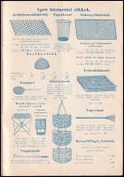 1939 Haidekker Sándor Rt. Budapest Sodronymű kerítés és egyéb ipari, használati cikkek rajzos árjegy...