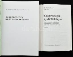 Fövényi József-Papp Rita: Cukorbetegek új diétáskönyve. Bp., 1999., Medicina. + Fövényi József-Gyurc...