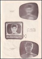 1960 Munkácsy TV, a székesfehérvári Vadásztölténygyár gyártmánya képes ismertető és garancia füzete,...
