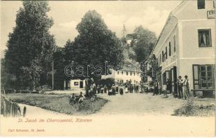 1912 Sankt Jakob im Rosental (Kärnten), Carl Schusters Gasthof / inn of Carl Schuster (EK)