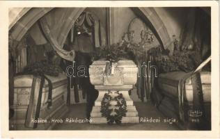 Kassa, Kosice; Hrob Rákócziho / Rákóczi fejedelem sírja / tomb of Francis II Rákóczi