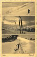 Volóc, Volovec, Volovets; síterepek, síelő, téli sport. Foto Manduk / winter sport, ski