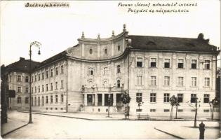 1929 Székesfehérvár, Ferenc József nőnevelő intézet, Polgári és női ipariskola (EK)