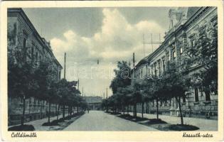 1940 Celldömölk, Kossuth utca (fa)