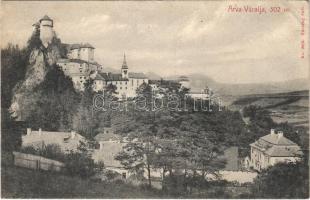 Árvaváralja, Oravsky Podzámok; vár. Pietschmann Ferenc No. 2093. 1906. / hrad / castle (EK)