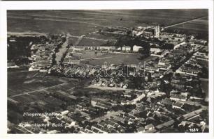 1960 Boldogasszony, Fertőboldogasszony, Frauenkirchen; Fliegeraufnahme / aerial view