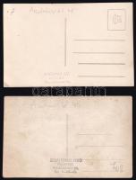 cca 1930-1940 Bál (újévi?) Savoy kávéházházban (Andrássy út 48.), 2 db fotólap, Schäffer Gy. Fotó, a...