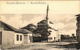 Belgrade, Beograd; Bariak Djamia / Bajrakli dzamija / mosque, street, shop. Phot. M. Jovanovitch