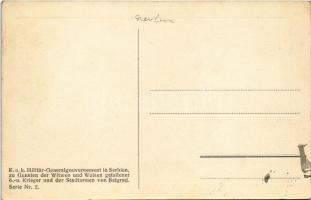 Belgrade, Beograd; vor der Redaktion "Belgrader Nachrichten" / Beogradske Novine, Bela Sch...