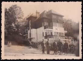 cca 1940 Szováta (Erdély), villa fényképe, 6×8,5 cm / Sovata, Romania, photo