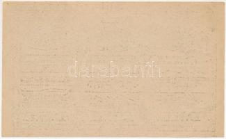 Budapest 1911. "Dunántúli Közművelődési Egyesület" 1K értékű sorsjegye T:I-