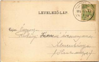 1904 Máramarossziget, Sighetu Marmatiei; Fő utca. Magyar automatagyár- és kölcsönző részvénytársaság...