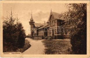 1914 Racibórz, Ratibor; Schiesshaus / Shooting house
