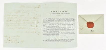 1842 Bugát Pál (1793-1865) a Királyi Magyar Természettudományi Társulat elnökének (1841-1844, 1848-1...