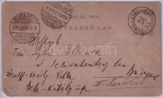 1892 (Vorläufer !) Tátrafüred, Alsótátrafüred, Unter-Schmecks, Dolny Smokovec (Magas-Tátra, Vysoké T...