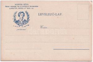 Budapest IV. Újpest, Korpás Géza zsidó kereskedő üzlete "Petőfihez" Árpád út 26/A. Judaika...