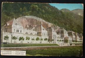 Herkulesfürdő leporellofüzet 9 kép