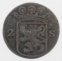 Hollandia 1744. 2S Ag T:2-
Netherlands 1744. 2 Stuivers Ag C:VF
Krause KM# 48