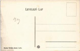 Balatonlelle, Lelle Balaton-fürdő; Szabó és Krist villák. Wollák József kiadása