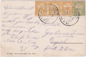 1917 Gyömrő, Kaszinó (Casino) Kávéház, játékszoba biliárd asztallal, gazdasági épületek, udvar, bels...