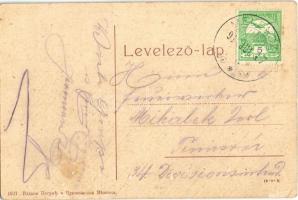 1912 Melence, Melenze, Melenci; Szerb ortodox templom. W.L. (?) 1027. / Serbische Kirche / Serbian O...