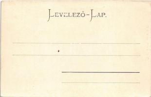 Bonyhád, Fő tér, templom. Hoffer József kiadása, montázs gyerekekkel (EK)