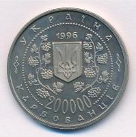 Ukrajna 1996. 200.000k Cu-Ni "Mykhaylo Hrushevsky" T:1 (eredetileg P) Ukraine 1996. 200.00...