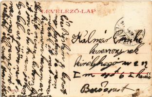 1917 Nagykőrös, Vasút utca, piac árusokkal, üzletek, gyár. W.L. 277. (Rb)