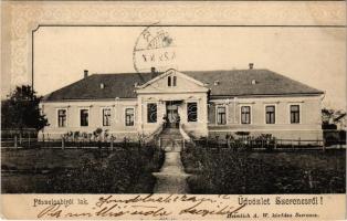 1903 Szerencs, Főszolgabírói lak. Heimlich A.W. kiadása