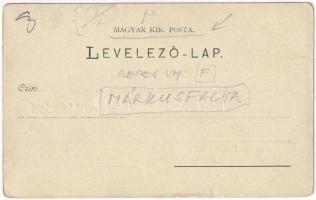 Márkusfalva, Márkusfalu, Márkus-Csépánfalu, Marxdorf, Marksdorf, Markusovce; Rostoken Eisensteingrub...