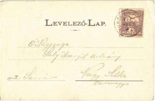 1901 Körmöcbánya, Kremnitz, Kremnica; Katolikus vártemplom, Szentháromság szobor. Demmiany L. kiadás...