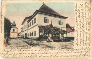 1913 Szomolnok, Schmölnitz, Smolník; Erzsébet szálloda. Zbornák Józsefné kiadása / street view, hotel (EB)