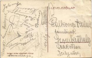 1914 Egervár (Zala), M. kir. postahivatal, várkastély, római katolikus templom, Tiszttartói lak téle...