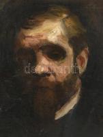 Kernstok Károly (1873 - 1940): Karlovszky Bertalan portréja. Olaj, vászon. Szépen restaurált. XIX. s...