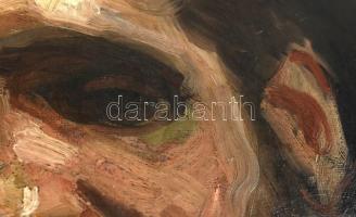 Kernstok Károly (1873 - 1940): Karlovszky Bertalan portréja. Olaj, vászon. Szépen restaurált. XIX. s...