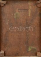 Kernstok Károly (1873 - 1940): Karlovszky Bertalan portréja. Olaj, vászon. Szépen restaurált. XIX. s...