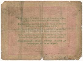 1848. 5Ft "Kossuth bankó" "OAm 49499" vörösesbarna T:IV Adamo G109