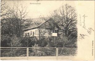 1912 Kovácspatak, Kovacov; Wallfsich S. kiadása