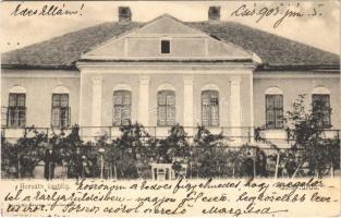 1905 Csíz, Csízfürdő, Kúpele Cíz; Horváth kastély. Fogel Mór kiadása / castle