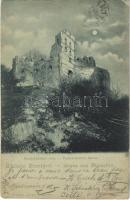 1902 Pozsonyborostyánkő, Stupavsky Podzámok, Borinka (Stomfa, Stupava); Borostyánkő vára. Wiesner Alfréd kiadása / Pajstúnsky hrad / Paulensteiner Ruine / castle ruins (EK)