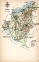 Somogy vármegye térképe