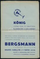 cca 1930-1940 Mire kell vigyáznom csónakmotor vételnél? + König csónak oldal-és farmotorok, 2 db ismertető prospektus, 4+8 p.