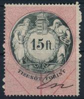 1880 15Ft illetékbélyeg (8.000)