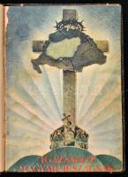 cca 1928 Igazságot Magyarországnak! Trianon kegyetlen tévedései, főszerk.: Légrády Ottó, a Pesti Hírlap melléklete, átkötött félvászon-kötésben, az eredeti papírborítót bekötötték, kissé foltos elülső papírborítóval, javított hátsó borítóval, 150 p.