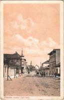 1914 Késmárk, Kezmarok; Kossuth Lajos utca. Feitzinger Ede No. 530a. / street view (EK)